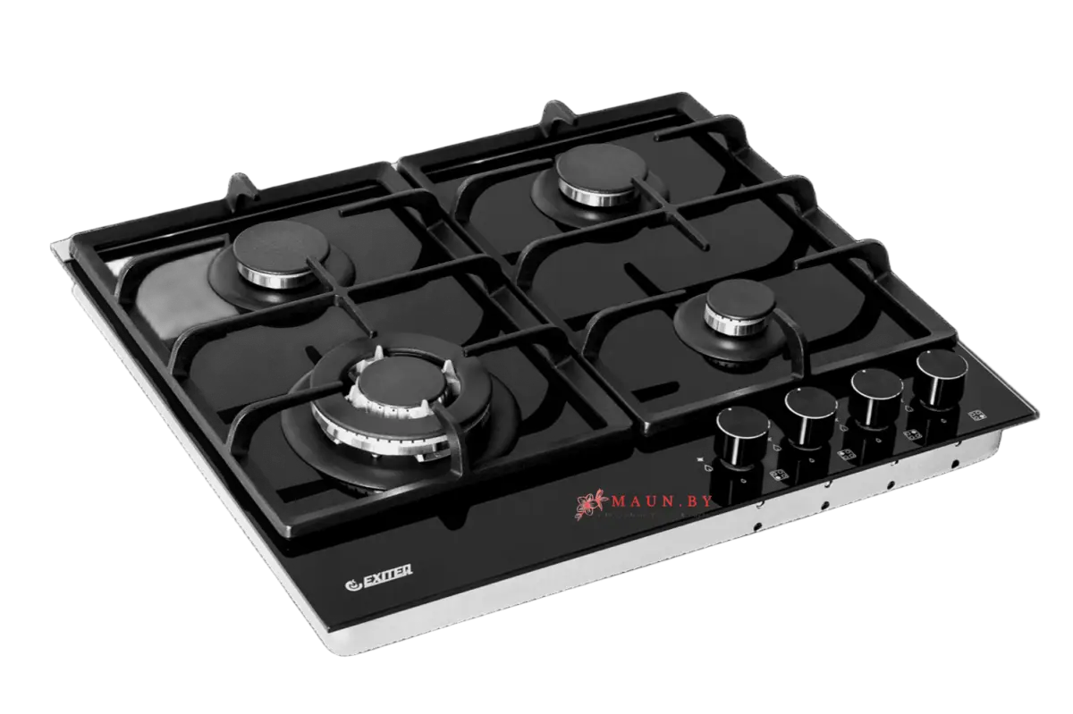 Газовая варочная панель  EXITEQ PFH 640 STGB-E/B — изображение 1