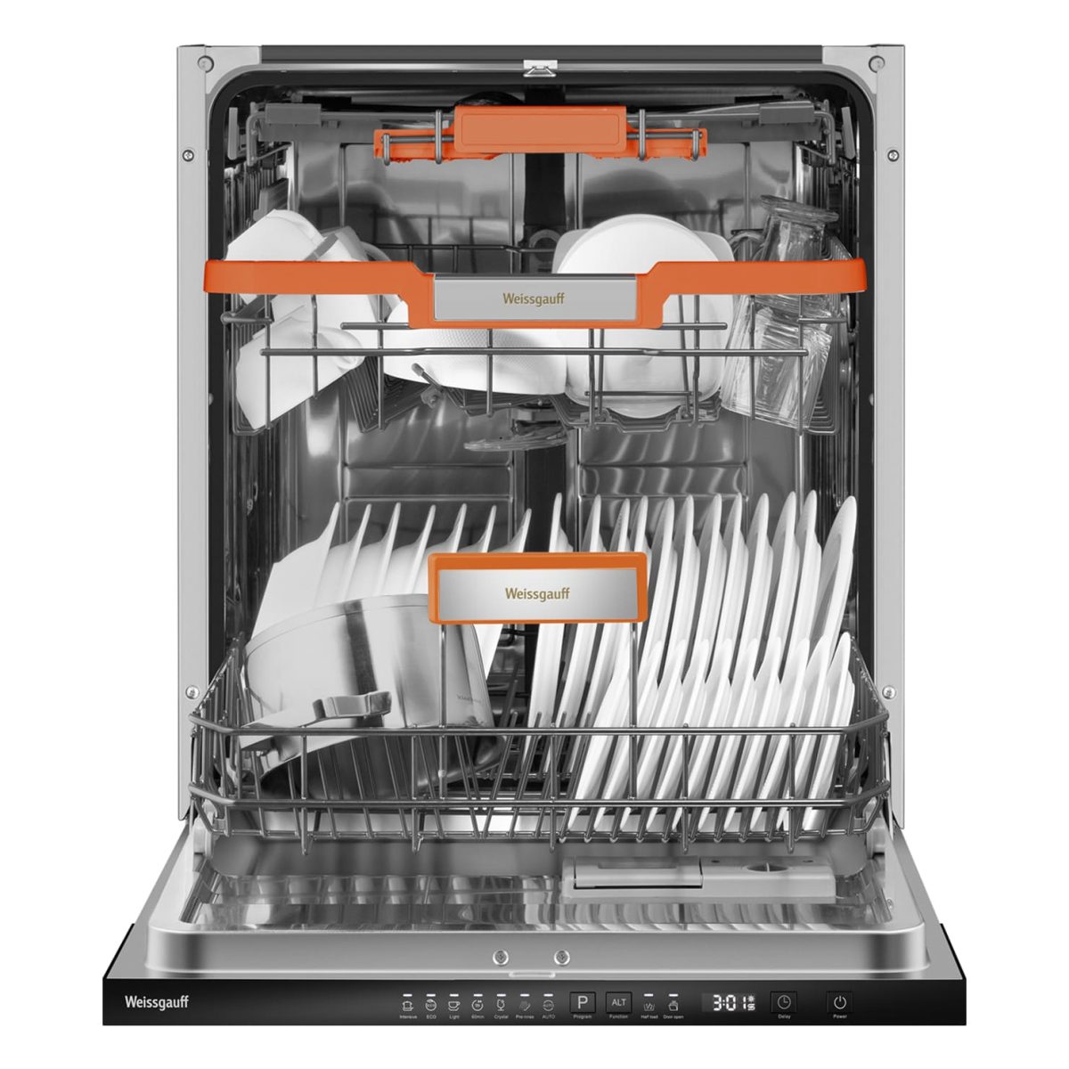 Посудомоечная машина Weissgauff BDW 6037 Inverter AutoOpen Infolight — изображение 5