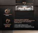 Посудомоечная машина Weissgauff BDW 6037 Inverter AutoOpen Infolight — изображение 15