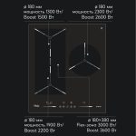 Индукционная варочная панель  OASIS P-EBG — изображение 6